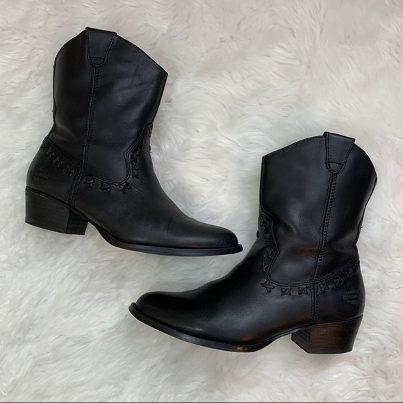Harley-Davidson Shoes - Harley Davidson leather riding boots Moto cowgirl